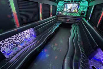 Davis Limo Bus Interior