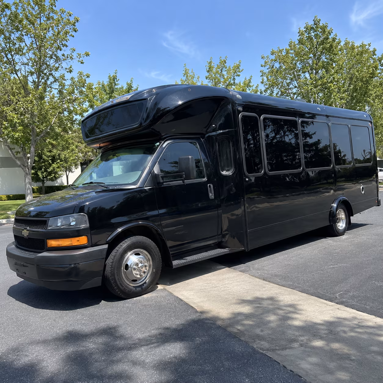 davis 15 passenger party bus