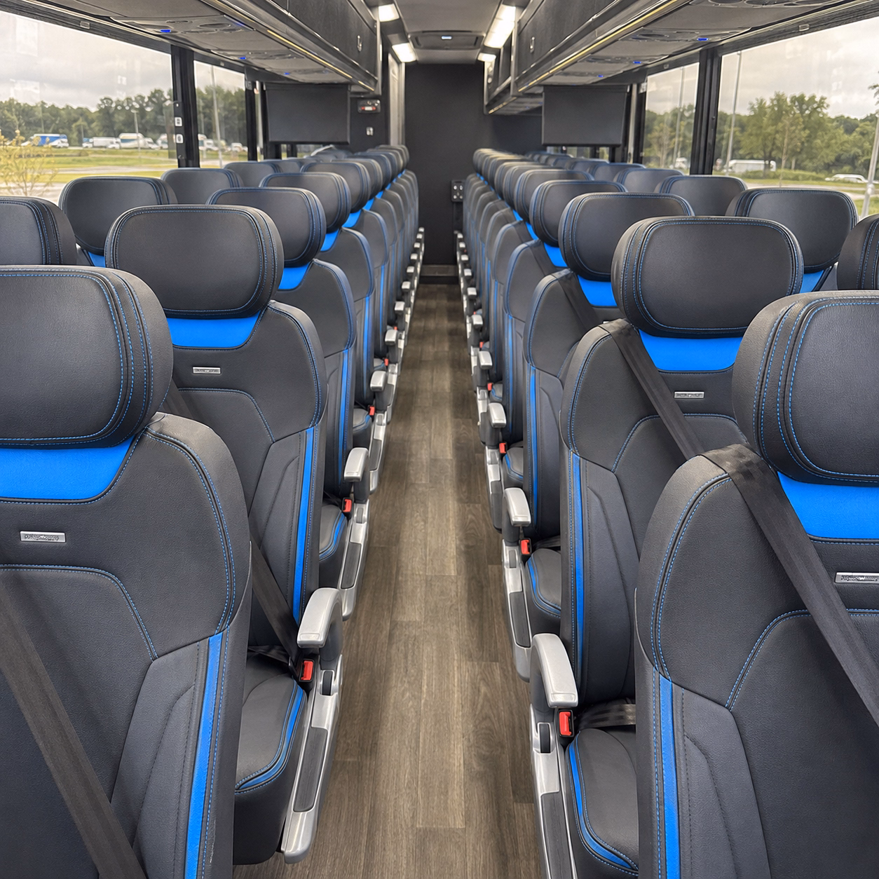 davis bus rental service area