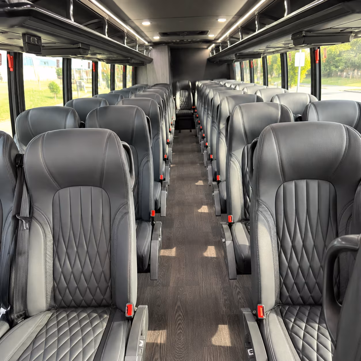 davis school event transportation onboard seating