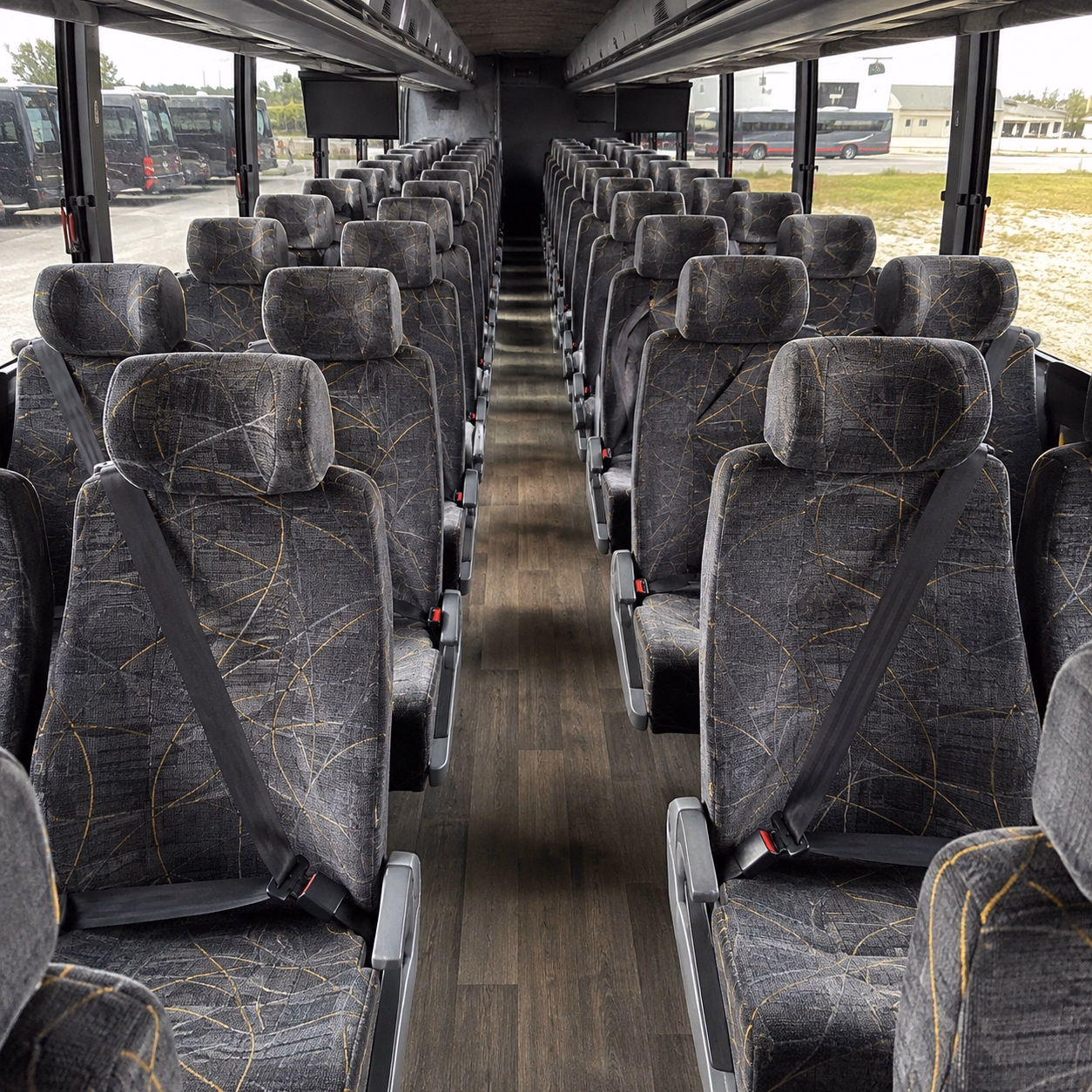 davis sporting event transportation onboard seating