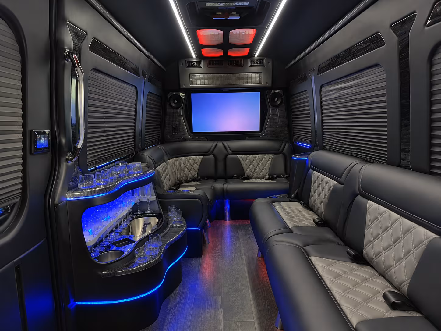 toyota amphitheater and aftershock festival bus rentals from davis